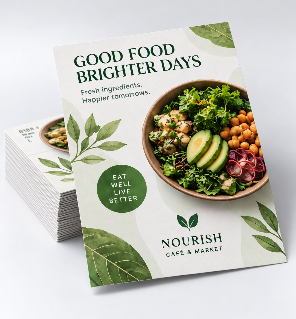 Custom Flyers — Same-Day Printing in DFW