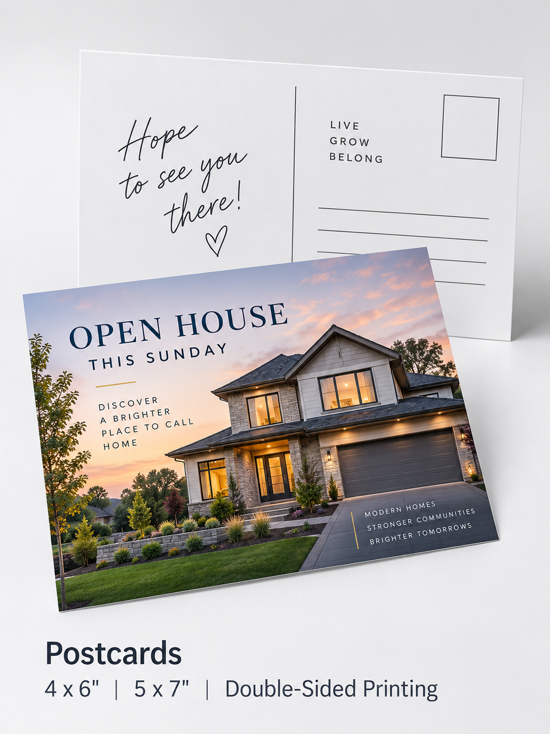 Custom Postcards — Premium Printing with Same-Day Delivery