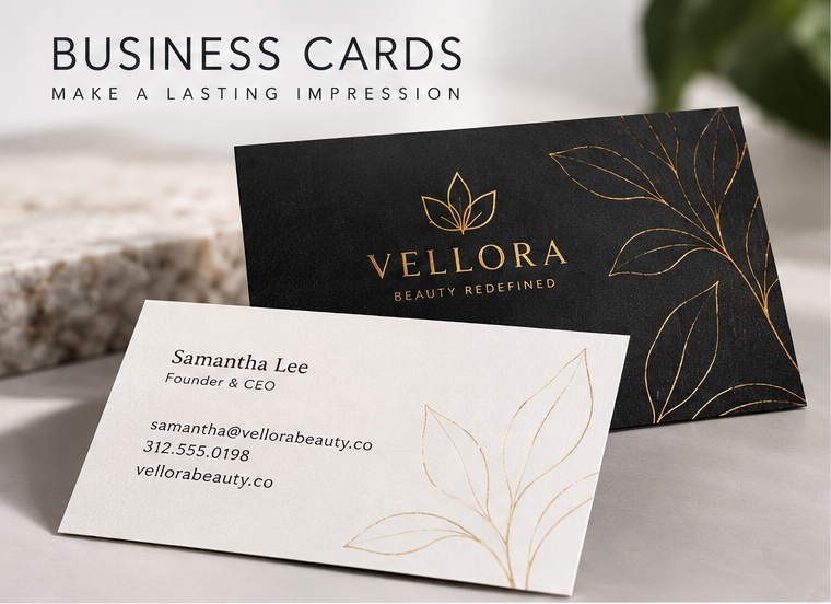 Custom Business Cards — Premium Printing with Same-Day Delivery