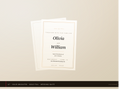 Personalized A7 wedding greeting card with gold foil by ISGCxPress