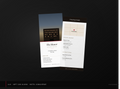 Custom 4x9 hotel concierge rack card printed by ISGCxPress